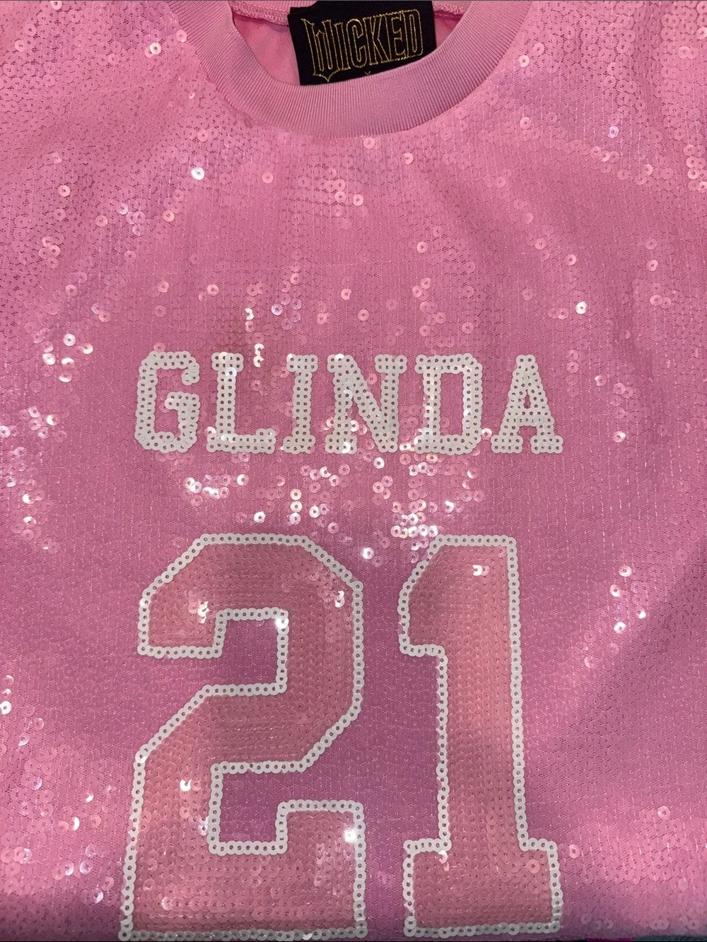 🔥WICKED x Forever 21 Glinda Dress PINK JERSEY Dress EXCELLENT CONDITION 💗